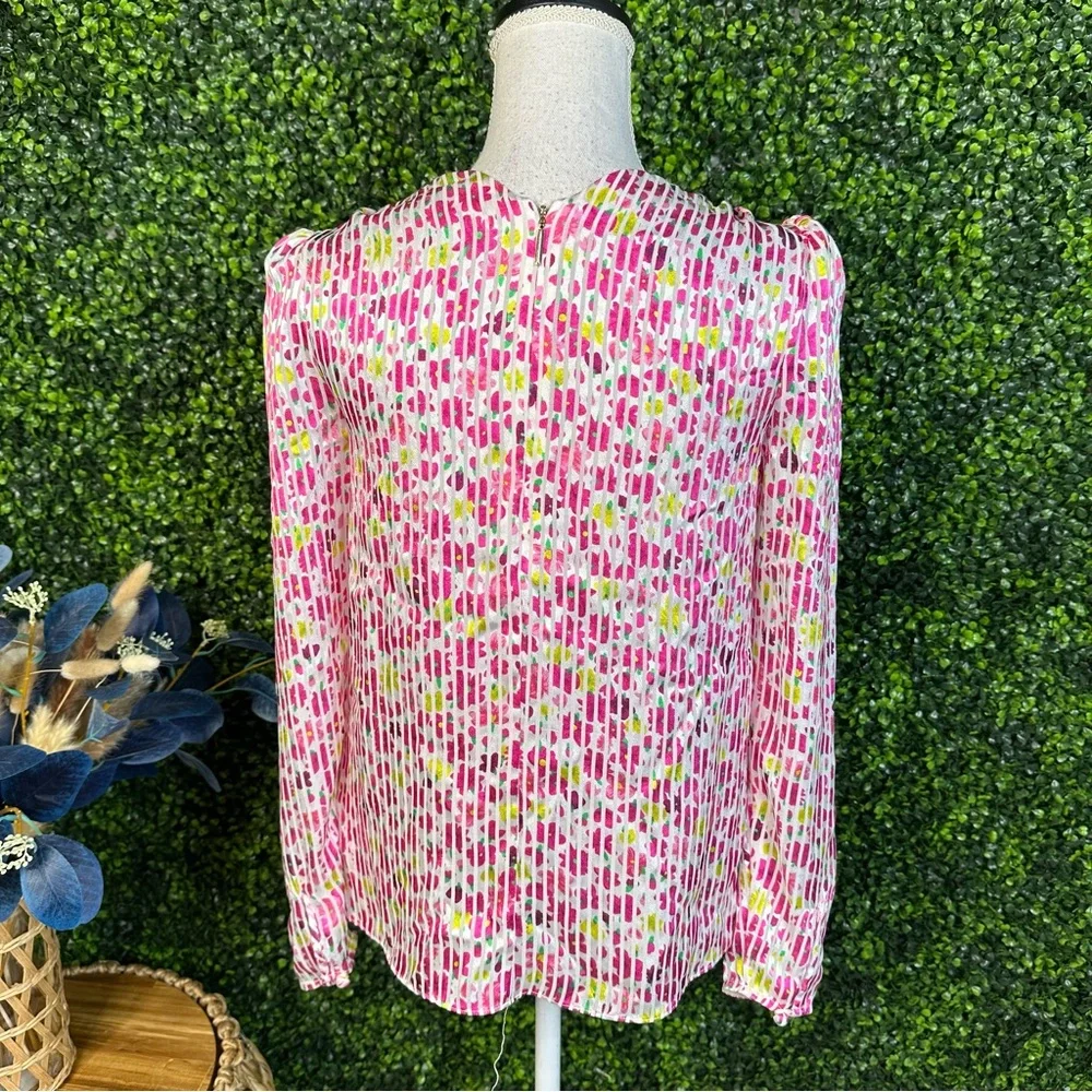 NWOT Kate Spade Marker Floral Devore‎ Top